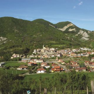 Panorama von Godiasco